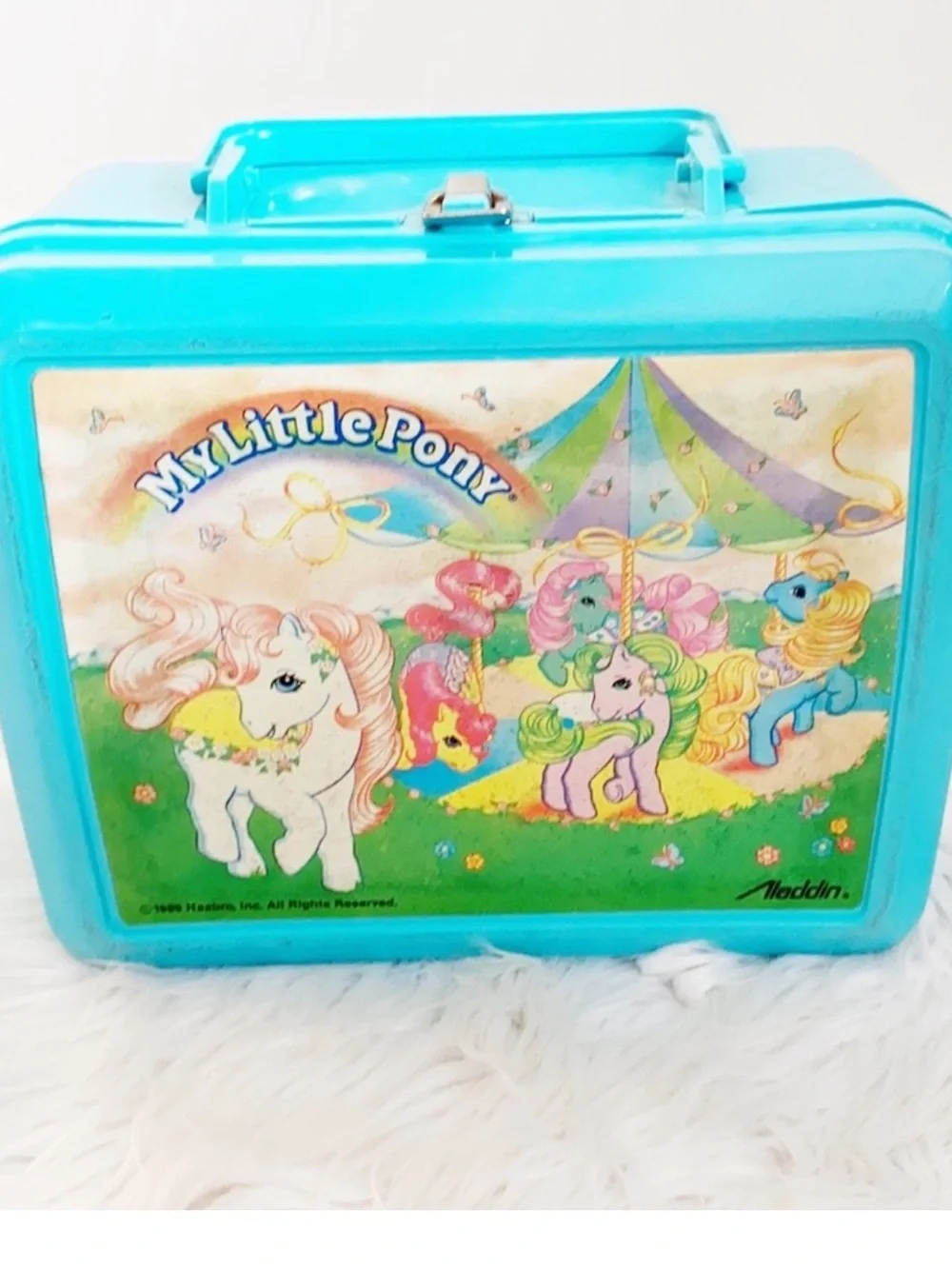 Vintage 1980s My Little Pony Lunchbox & Flask